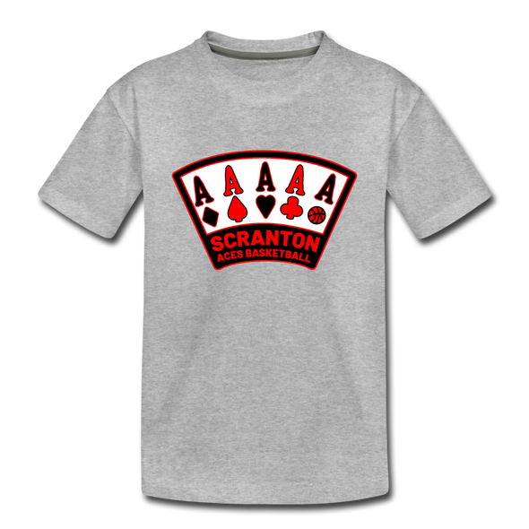 Scranton Aces T-Shirt (Youth) - heather gray