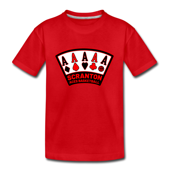 Scranton Aces T-Shirt (Youth) - red