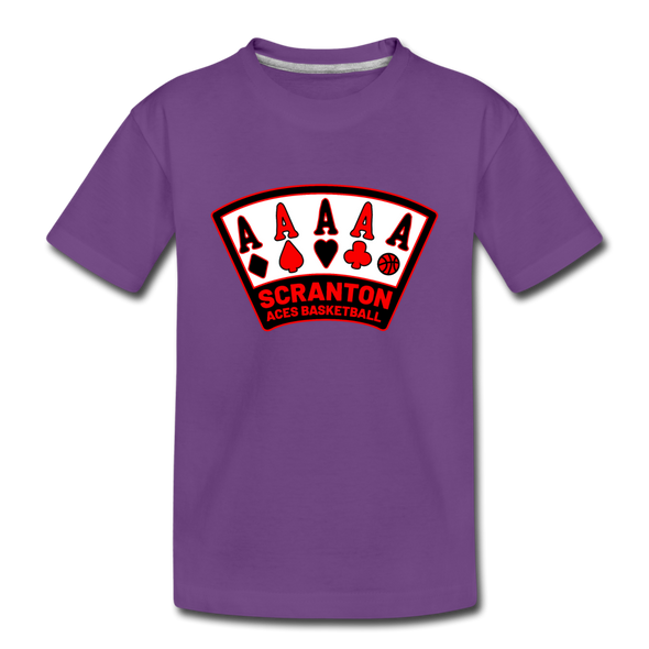 Scranton Aces T-Shirt (Youth) - purple