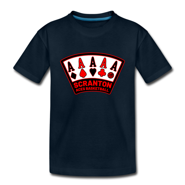 Scranton Aces T-Shirt (Youth) - deep navy