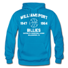 Williamsport Billies Hoodie - turquoise