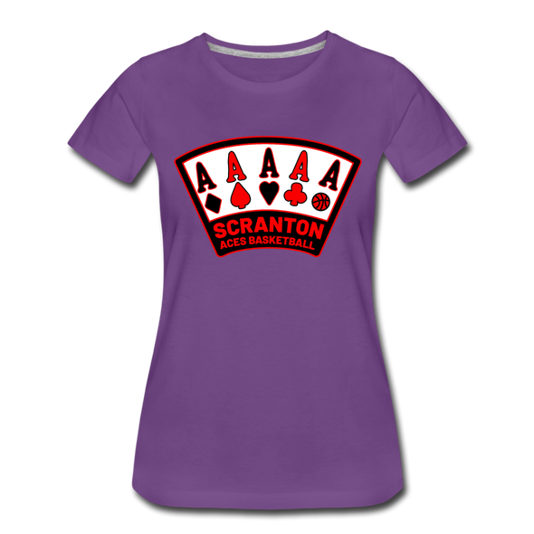 Scranton Aces Women’s T-Shirt - purple