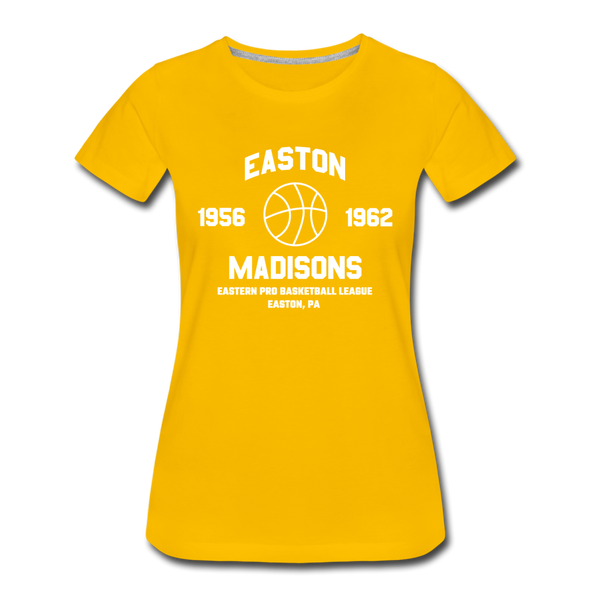 Easton Madisons Women’s T-Shirt - sun yellow