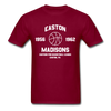 Easton Madisons T-Shirt - burgundy
