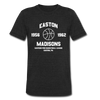 Easton Madisons T-Shirt (Tri-Blend Super Light) - heather black