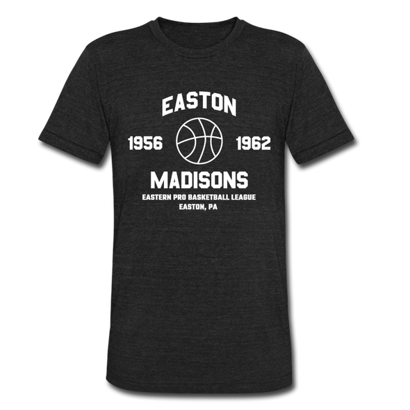 Easton Madisons T-Shirt (Tri-Blend Super Light) - heather black