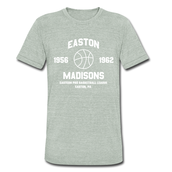Easton Madisons T-Shirt (Tri-Blend Super Light) - heather gray