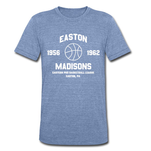 Easton Madisons T-Shirt (Tri-Blend Super Light) - heather Blue