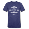 Easton Madisons T-Shirt (Tri-Blend Super Light) - heather indigo