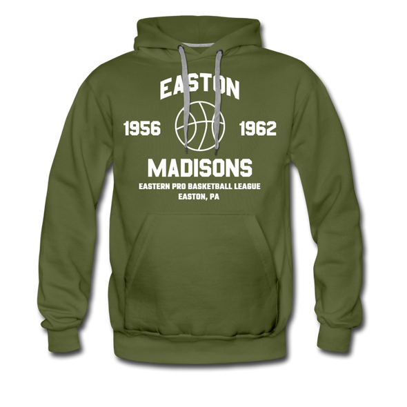 Easton Madisons Hoodie (Premium) - olive green