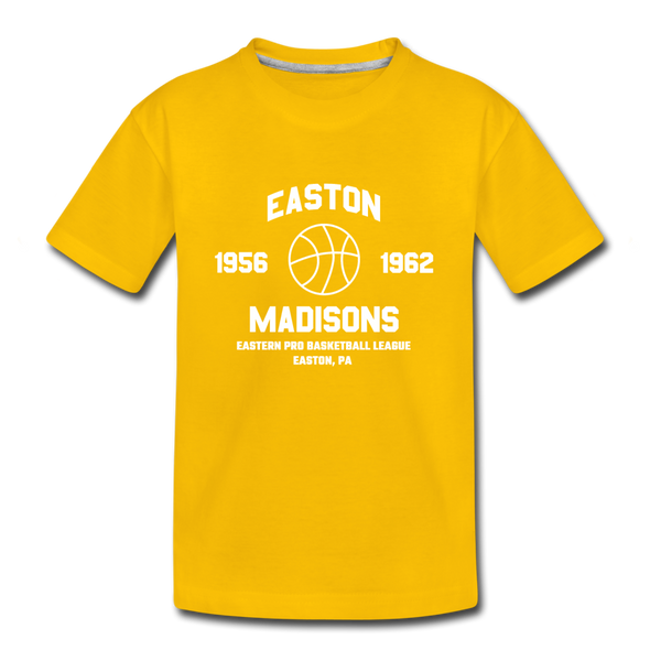 Easton Madisons T-Shirt (Youth) - sun yellow