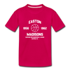 Easton Madisons T-Shirt (Youth) - dark pink