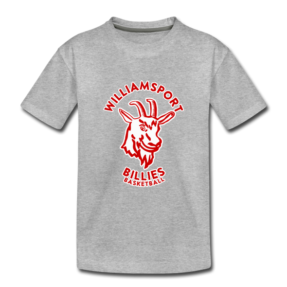 Williamsport Billies T-Shirt (Youth) - heather gray