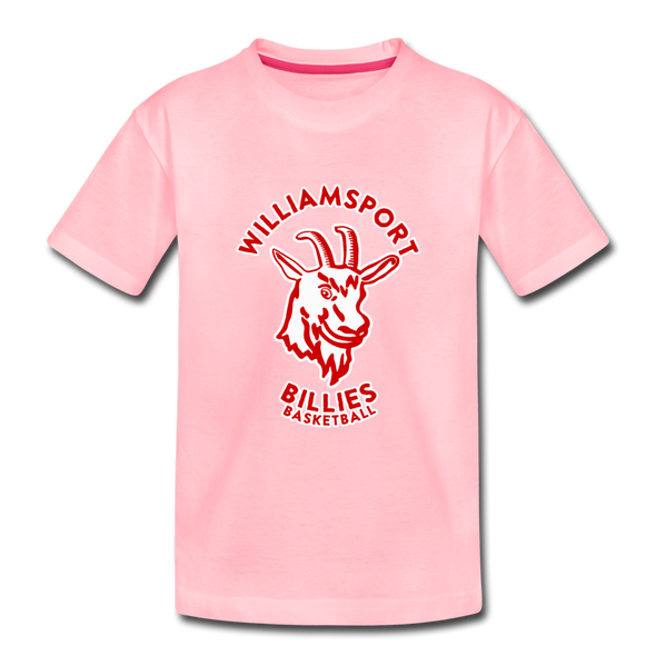 Williamsport Billies T-Shirt (Youth) - pink
