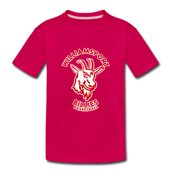 Williamsport Billies T-Shirt (Youth) - dark pink
