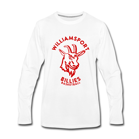 Williamsport Billies Long Sleeve T-Shirt - white