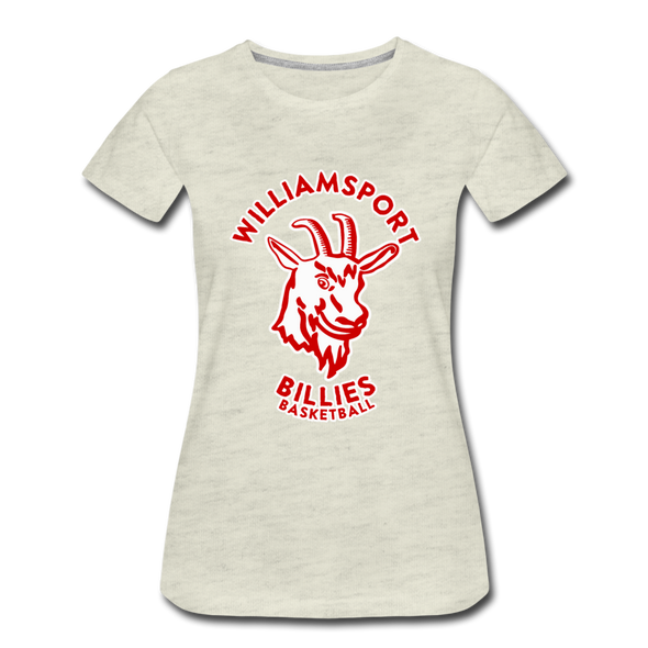 Williamsport Billies Women’s T-Shirt - heather oatmeal
