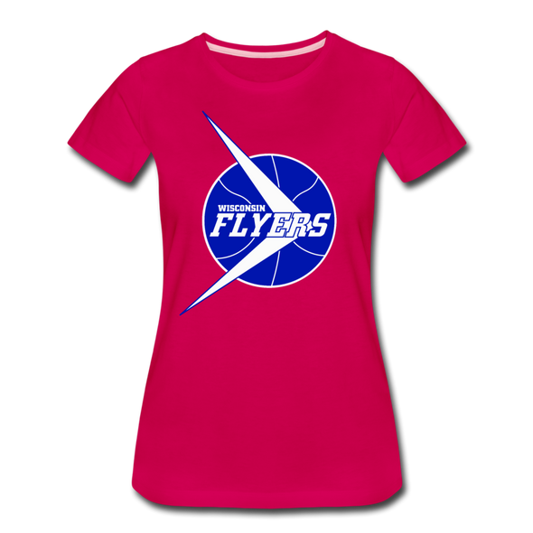 Wisconsin Flyers Women’s T-Shirt - dark pink