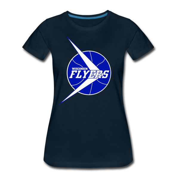 Wisconsin Flyers Women’s T-Shirt - deep navy