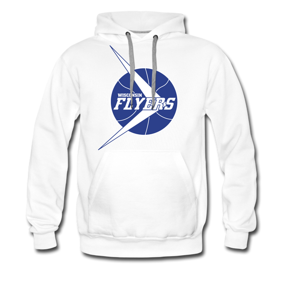 Wisconsin Flyers Hoodie (Premium) - white