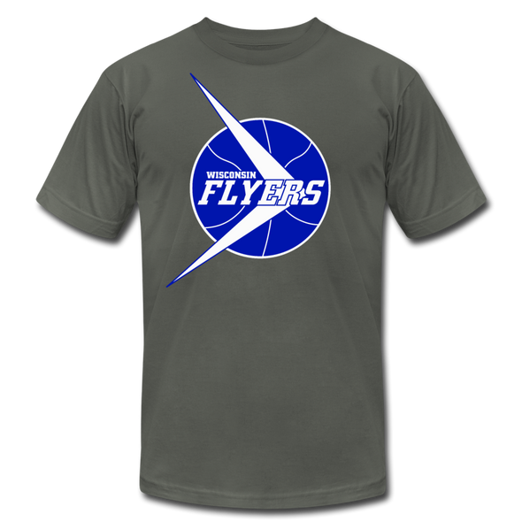 Wisconsin Flyers T-Shirt (Premium Lightweight) - asphalt