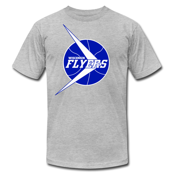 Wisconsin Flyers T-Shirt (Premium Lightweight) - heather gray