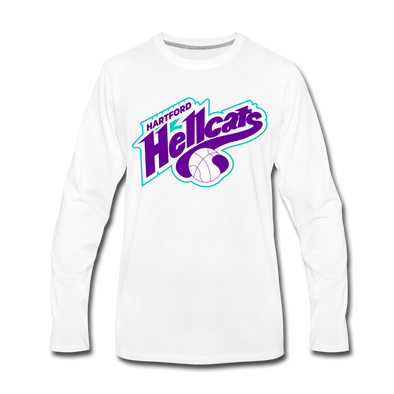 Hartford Hellcats Long Sleeve T-Shirt - white