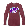 Hartford Hellcats Long Sleeve T-Shirt - heather burgundy