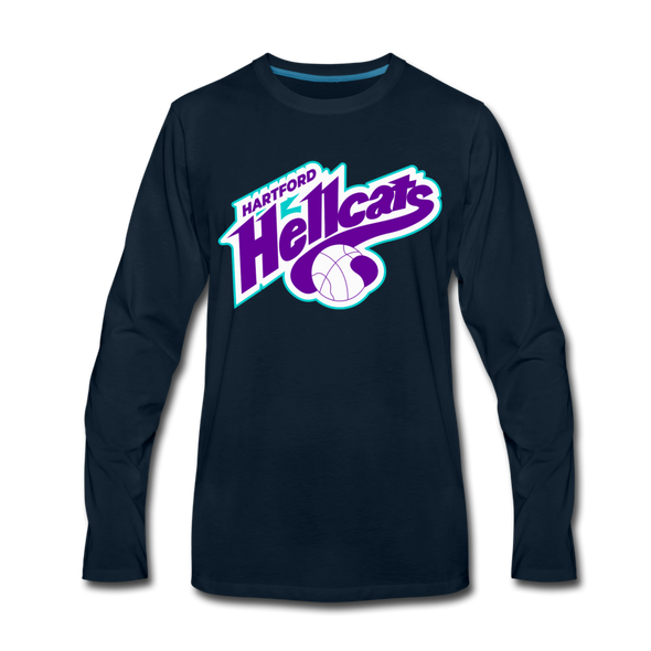 Hartford Hellcats Long Sleeve T-Shirt - deep navy