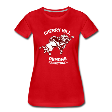 Cherry Hill Demons Women’s T-Shirt - red
