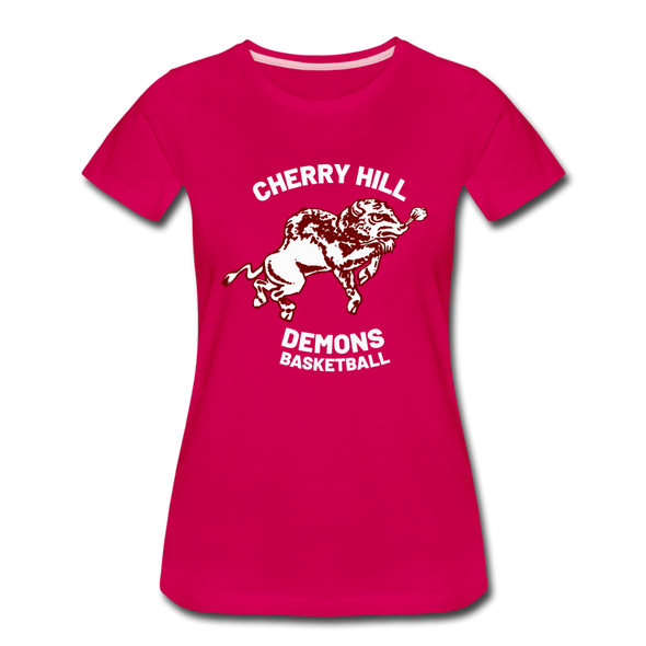 Cherry Hill Demons Women’s T-Shirt - dark pink
