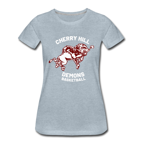 Cherry Hill Demons Women’s T-Shirt - heather ice blue