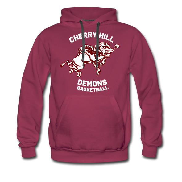 Cherry Hill Demons Hoodie (Premium) - burgundy