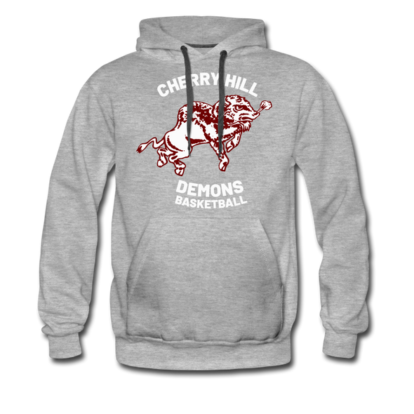 Cherry Hill Demons Hoodie (Premium) - heather gray