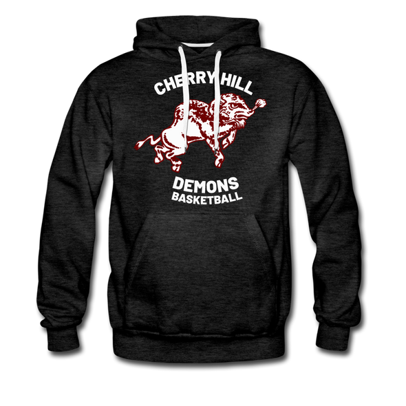 Cherry Hill Demons Hoodie (Premium) - charcoal gray