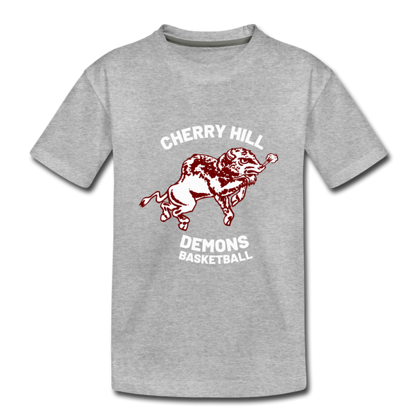 Cherry Hill Demons T-Shirt (Youth) - heather gray