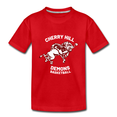 Cherry Hill Demons T-Shirt (Youth) - red