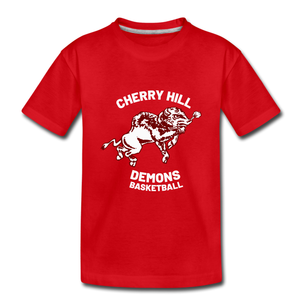 Cherry Hill Demons T-Shirt (Youth) - red