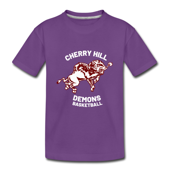 Cherry Hill Demons T-Shirt (Youth) - purple