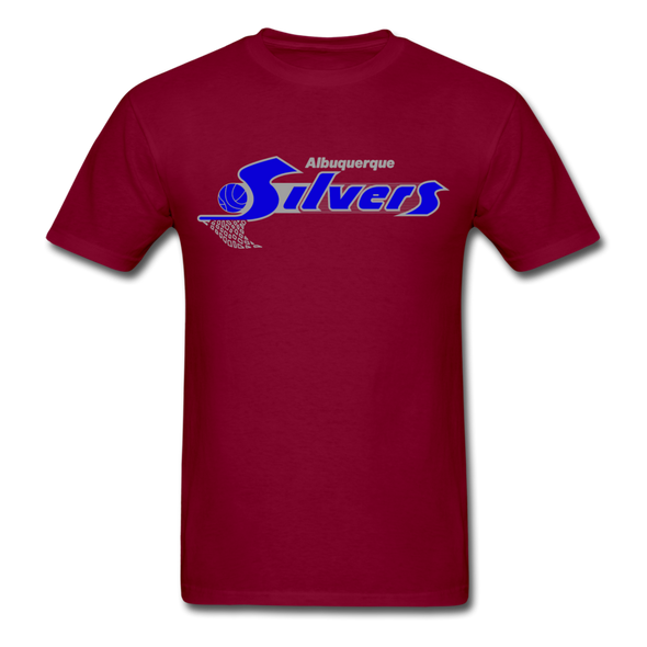 Albuquerque Silvers T-Shirt - burgundy