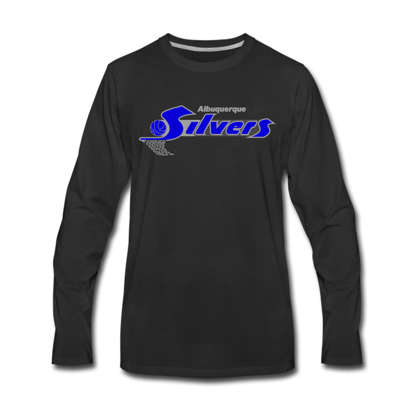 Albuquerque Silvers Long Sleeve T-Shirt - black