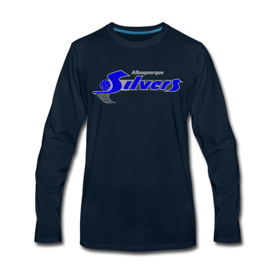 Albuquerque Silvers Long Sleeve T-Shirt - deep navy
