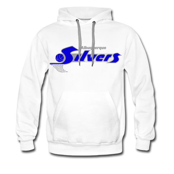 Albuquerque Silvers Hoodie (Premium) - white