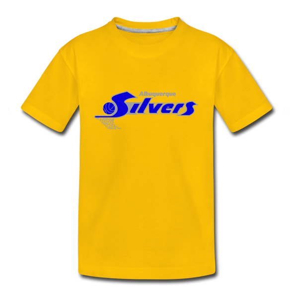 Albuquerque Silvers T-Shirt (Youth) - sun yellow
