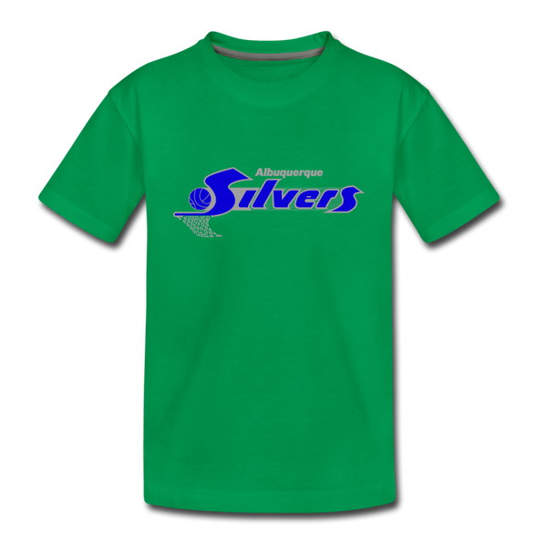 Albuquerque Silvers T-Shirt (Youth) - kelly green