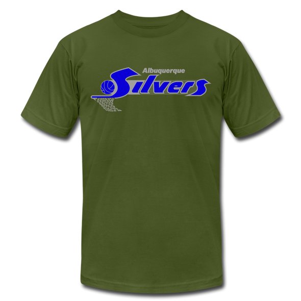 Albuquerque Silvers T-Shirt (Premium Lightweight) - olive