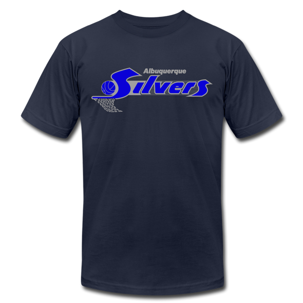 Albuquerque Silvers T-Shirt (Premium Lightweight) - navy