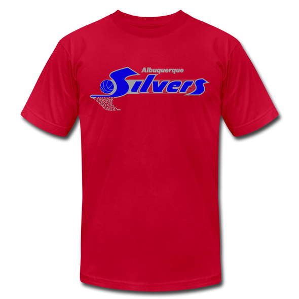 Albuquerque Silvers T-Shirt (Premium Lightweight) - red