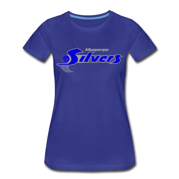 Albuquerque Silvers Women’s T-Shirt - royal blue