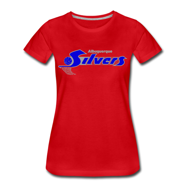 Albuquerque Silvers Women’s T-Shirt - red